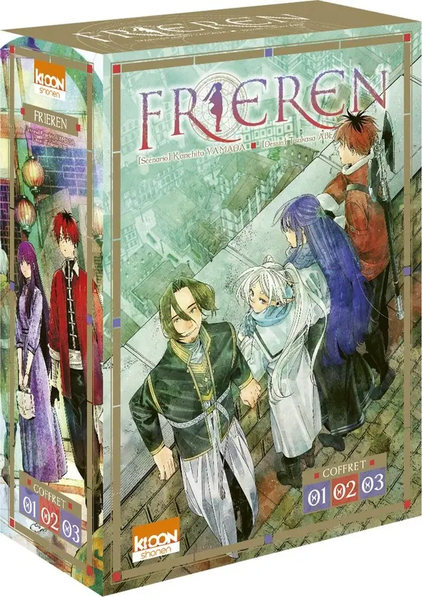 Couverture de l'album Frieren Tomes 1 à 3
