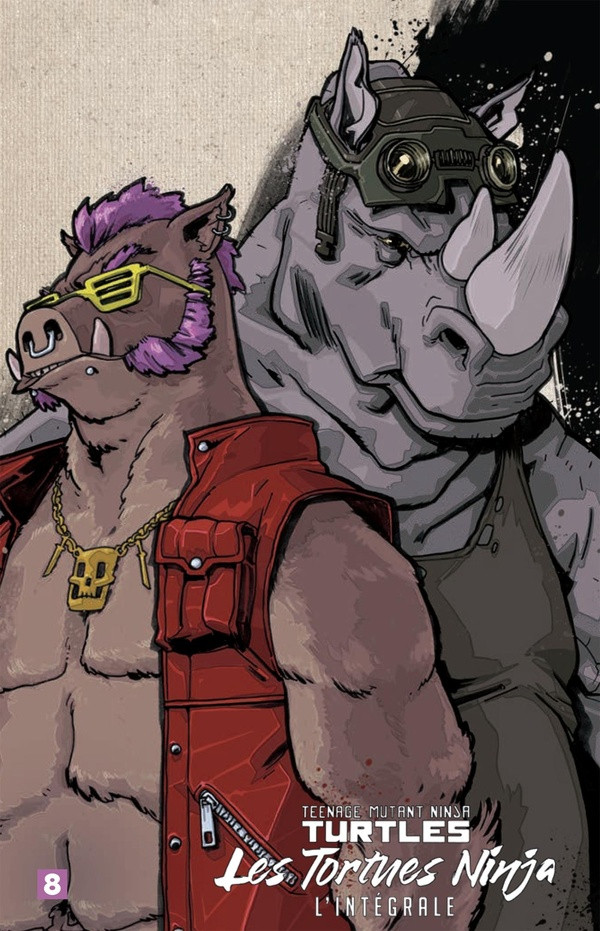 Couverture de l'album Teenage Mutant Ninja Turtles - Les Tortues Ninja L'intégrale 8