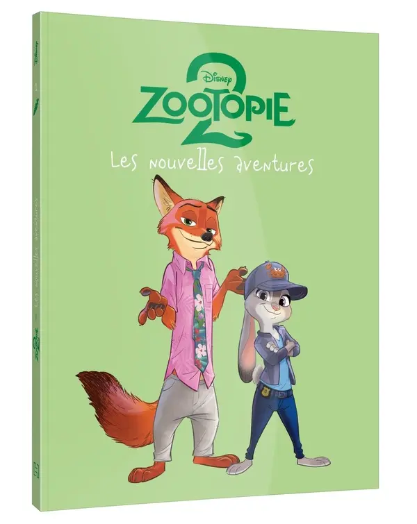 Couverture de l'album Zootopie 2 Les nouvelles aventures