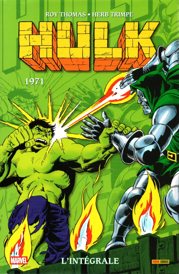 Couverture de l'album Hulk - L'Intégrale Volume 20 1971