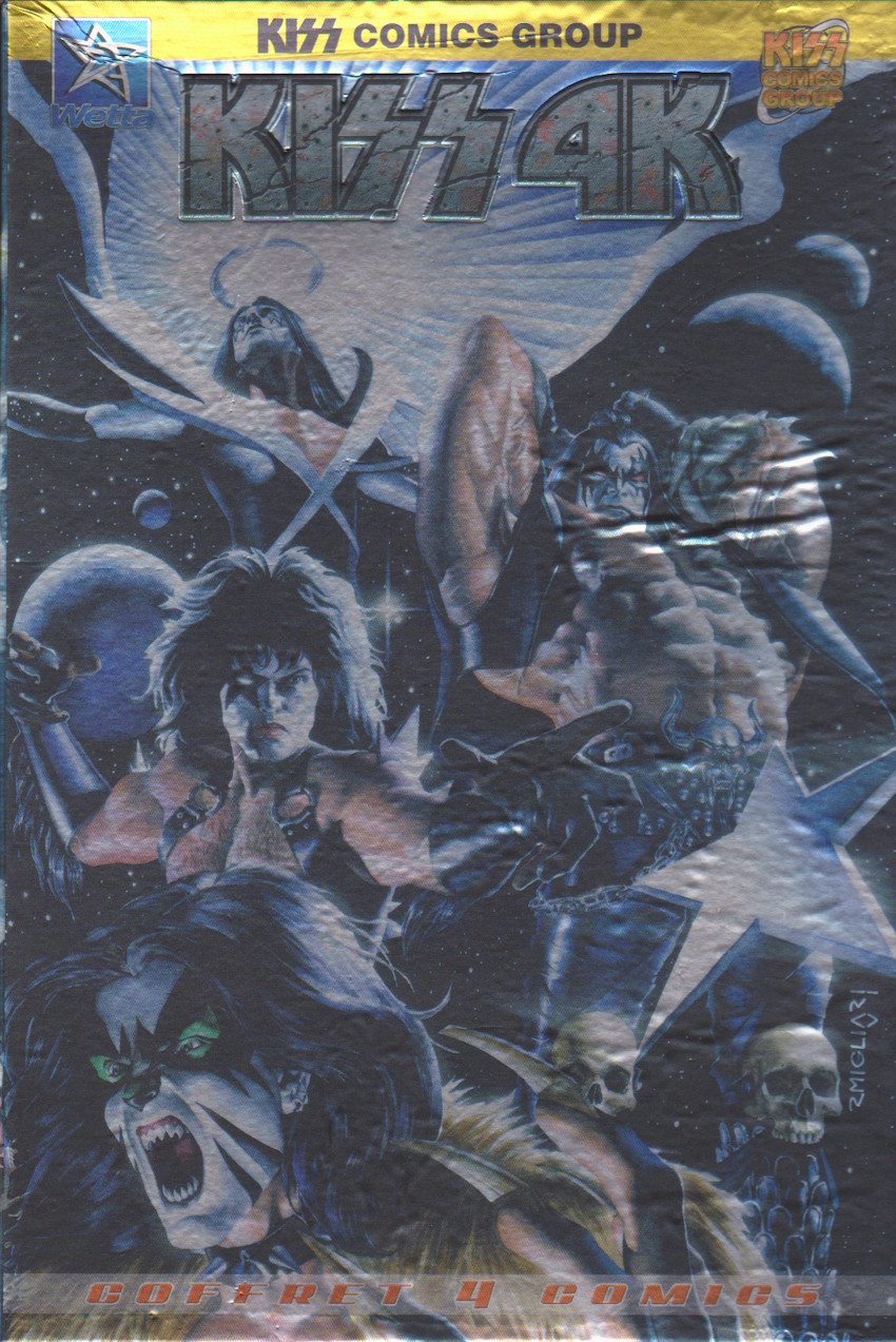 Couverture de l'album Kiss 4K Les légendes sont éternelles
