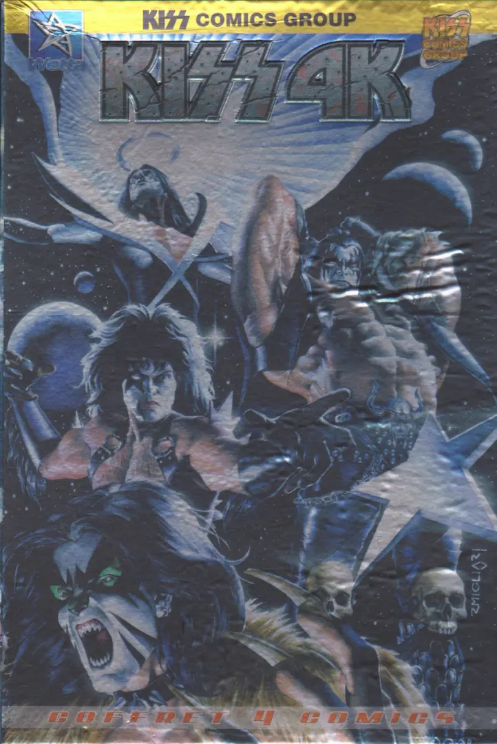 Couverture de l'album Kiss 4K Les légendes sont éternelles