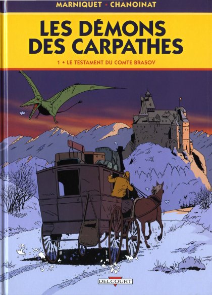 Couverture de l'album Les Démons des Carpathes Tome 1 Le Testament du comte Brasov
