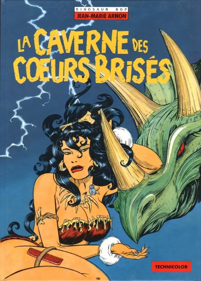 Couverture de l'album Dinosaur Bop Tome 2 La caverne des cœurs brisés