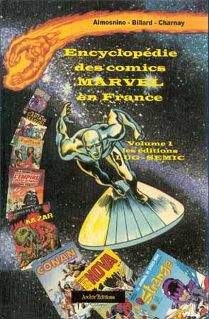Couverture de l'album Encyclopédie des comics Marvel en France Volume 1 Les éditions Lug-Semic
