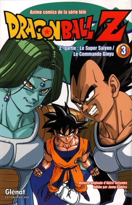 Couverture de l'album Dragon Ball Z 8 2e partie : Le Super Saïyen / le commando Ginyu 3