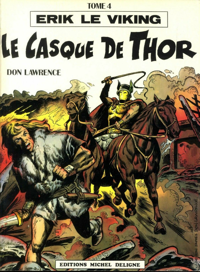 Couverture de l'album Erik le viking Tome 4 Le casque de Thor