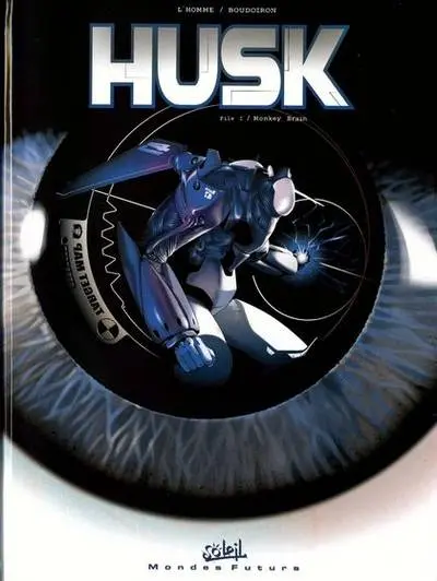Couverture de l'album Husk Tome 1 Monkey brain