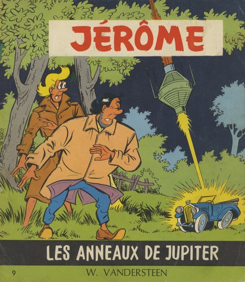 Couverture de l'album Jérôme Tome 9 Les anneaux de Jupiter