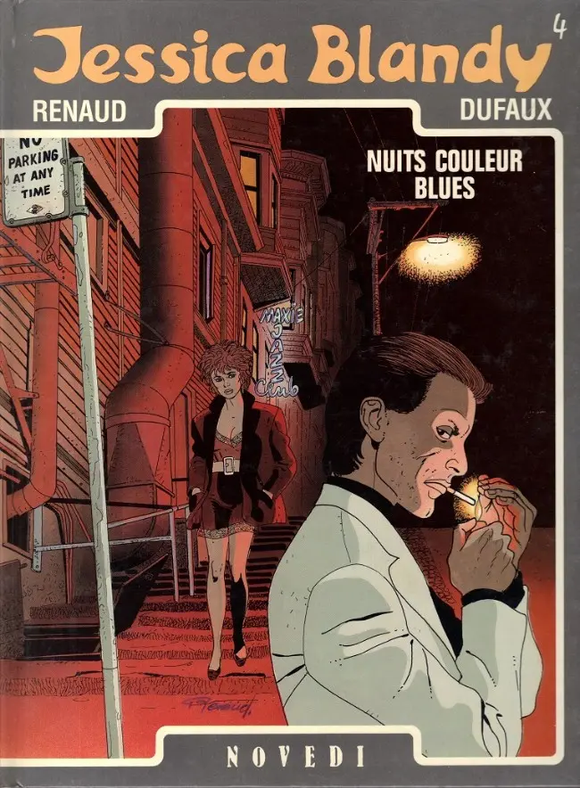 Couverture de l'album Jessica Blandy Tome 4 Nuits couleur blues