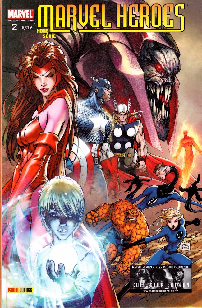 Couverture de l'album Marvel Heroes Hors Série Tome 2 Onslaught revient !