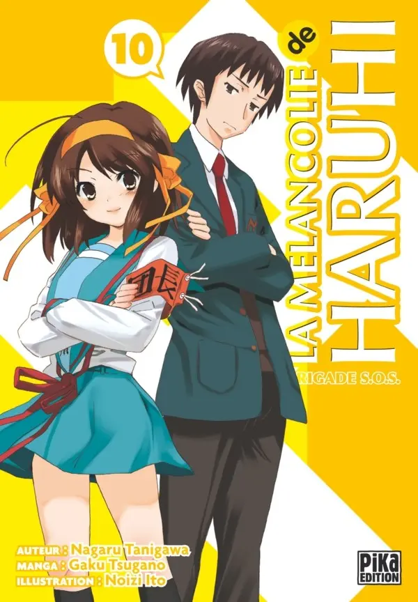 Couverture de l'album La Mélancolie de Haruhi Suzumiya 10