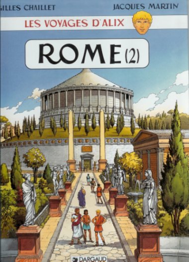 Couverture de l'album Les Voyages d'Alix Tome 6 Rome (2)
