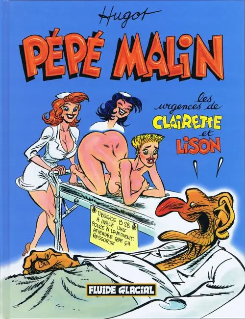 Couverture de l'album Pépé Malin Tome 3 Les urgences de Clairette et Lison