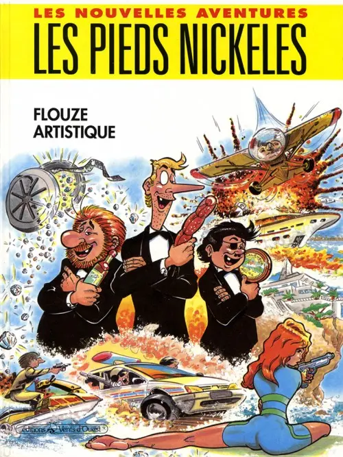 Couverture de l'album Les Pieds Nickelés Tome 3 Flouze artistique