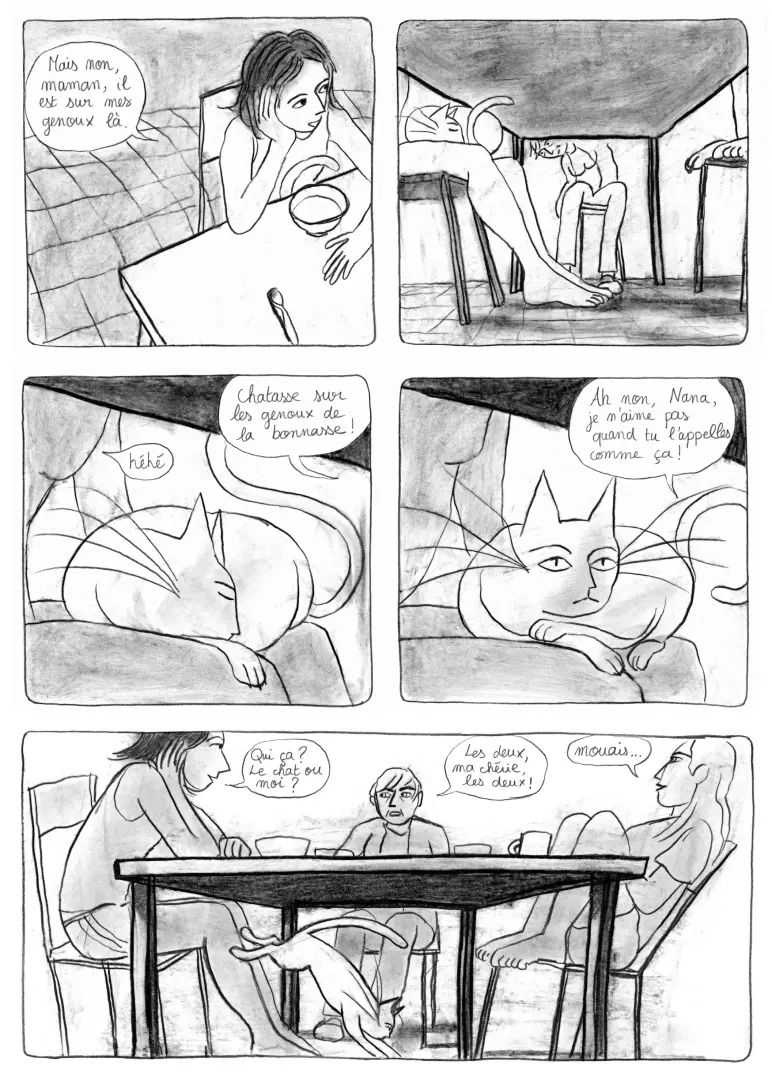 Planche de l'album Gratin de Chat