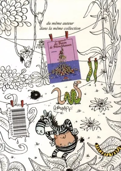 Verso de l'album Raoul Pétard le Broussard Tome 1 Swing Colonial