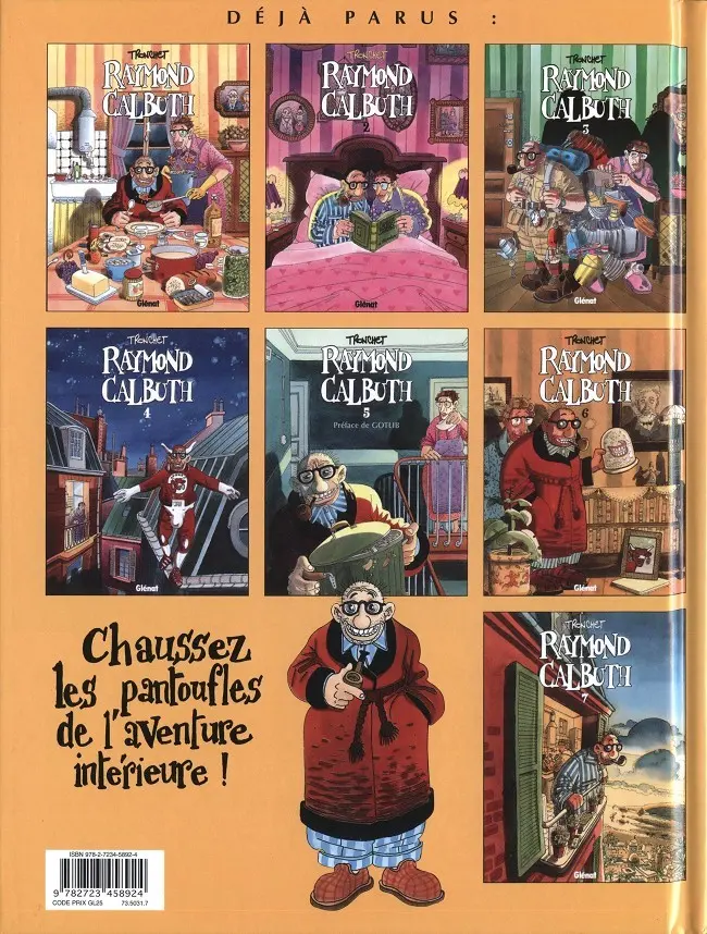 Verso de l'album Raymond Calbuth Tome 8 La légende continue !