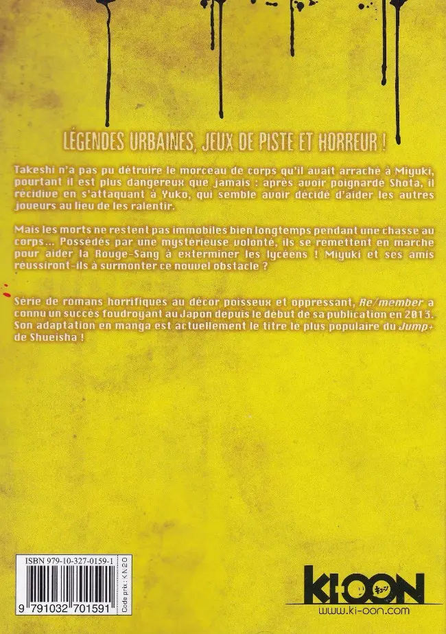 Verso de l'album Re/Member 10