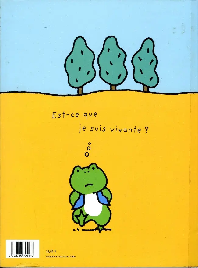 Verso de l'album Réflexions d'une grenouille Tome 4 Ma vie de grenouille