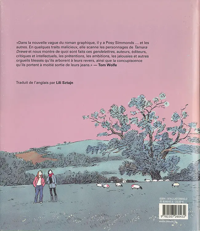 Verso de l'album Tamara Drewe