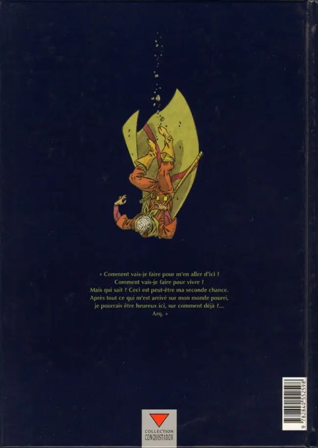 Verso de l'album Arq Tome 2 Mémoires 1