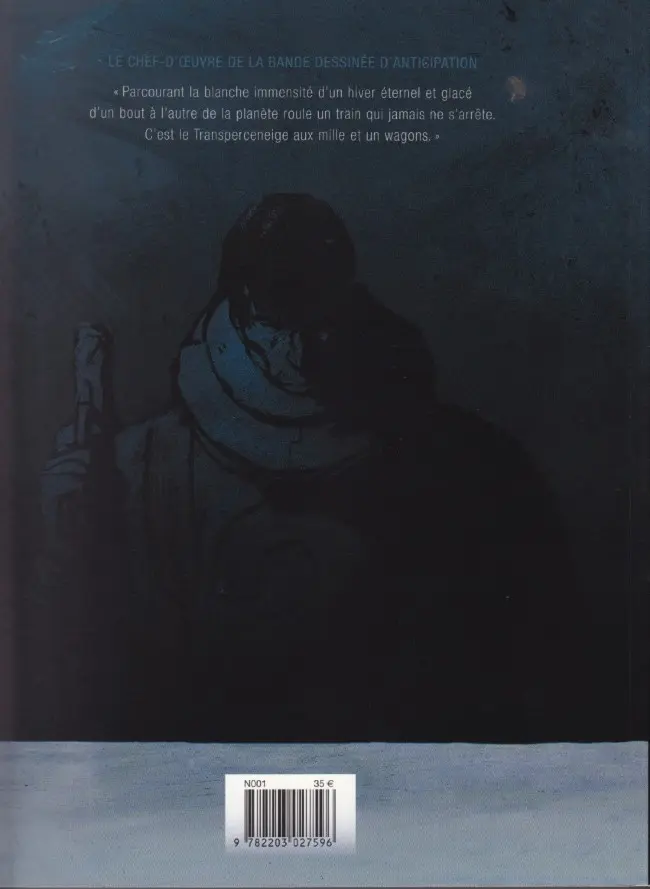 Verso de l'album Le Transperceneige Intégrale