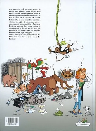 Verso de l'album Les Vétos Tome 1 Garrot gorille