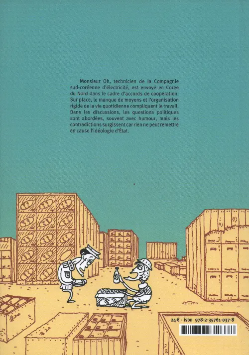Verso de l'album Le Visiteur du sud Édition intégrale