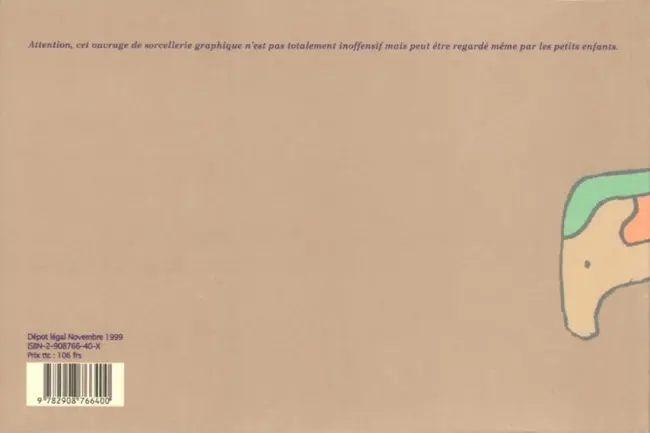 Verso de l'album 40 days dans le désert B