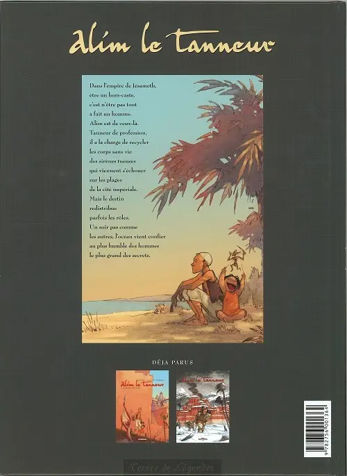 Verso de l'album Alim le tanneur Tome 1 Le secret des eaux
