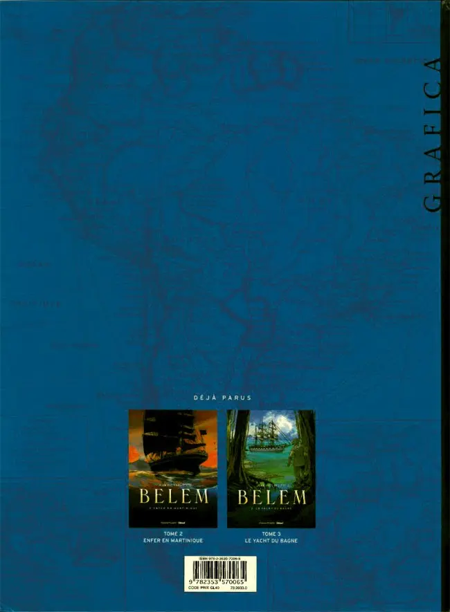 Verso de l'album Belem Tome 1 Le Temps des naufrageurs