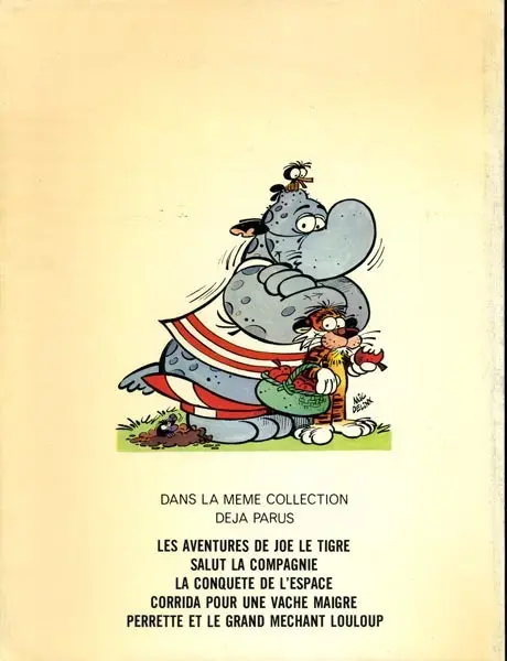 Verso de l'album La Jungle en folie Tome 5 Perrette et le grand méchant Louloup