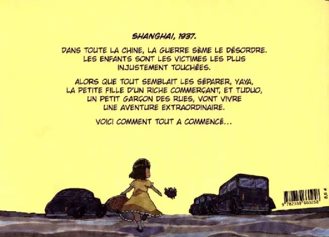 Verso de l'album La balade de Yaya Tome 1 La fugue