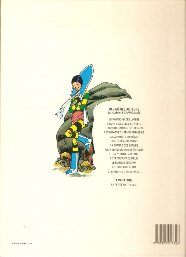 Verso de l'album Le Vagabond des Limbes Tome 3 Les charognards du cosmos