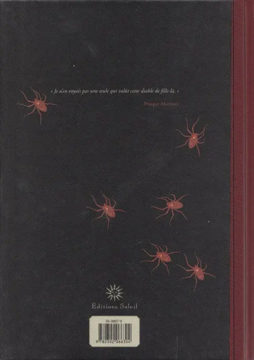 Verso de l'album Carmen
