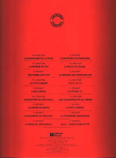 Verso de l'album Fripounet et Marisette Tome 11 Allo ... Radio-oubliette