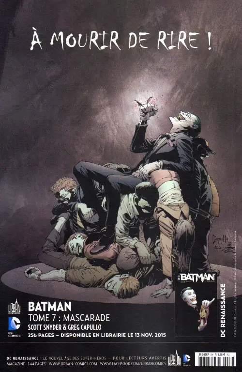 Verso de l'album Justice League Saga Le Retour De La Ligue De Justice Internationale !