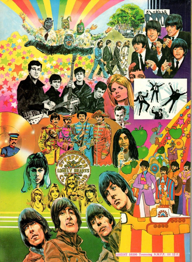 Verso de l'album Beatles Tome 2 Beatles Story