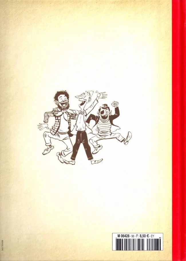 Verso de l'album Les Pieds Nickelés - La collection Tome 99 Les Pieds Nickelés et leur soupière volante