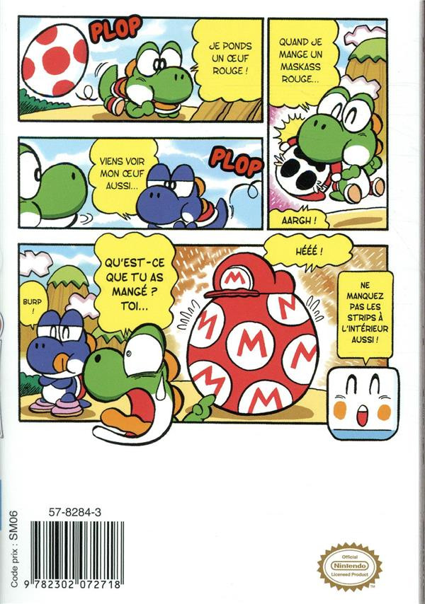 Verso de l'album Super Mario - Manga Adventures 19