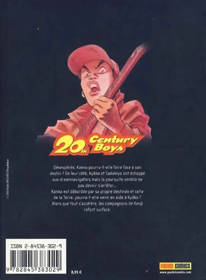 Verso de l'album 20th Century Boys 11