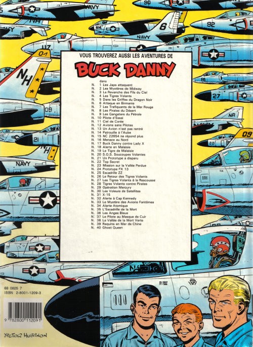 Verso de l'album Buck Danny Tome 13 Un avion n'est pas rentré