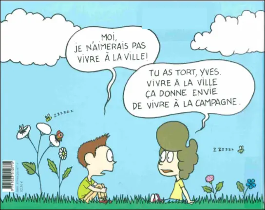 Verso de l'album Lison Tome 3 Lison à la campagne