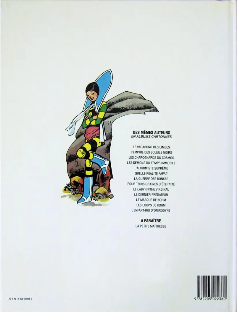Verso de l'album Le Vagabond des Limbes Tome 9 Le labyrinthe virginal