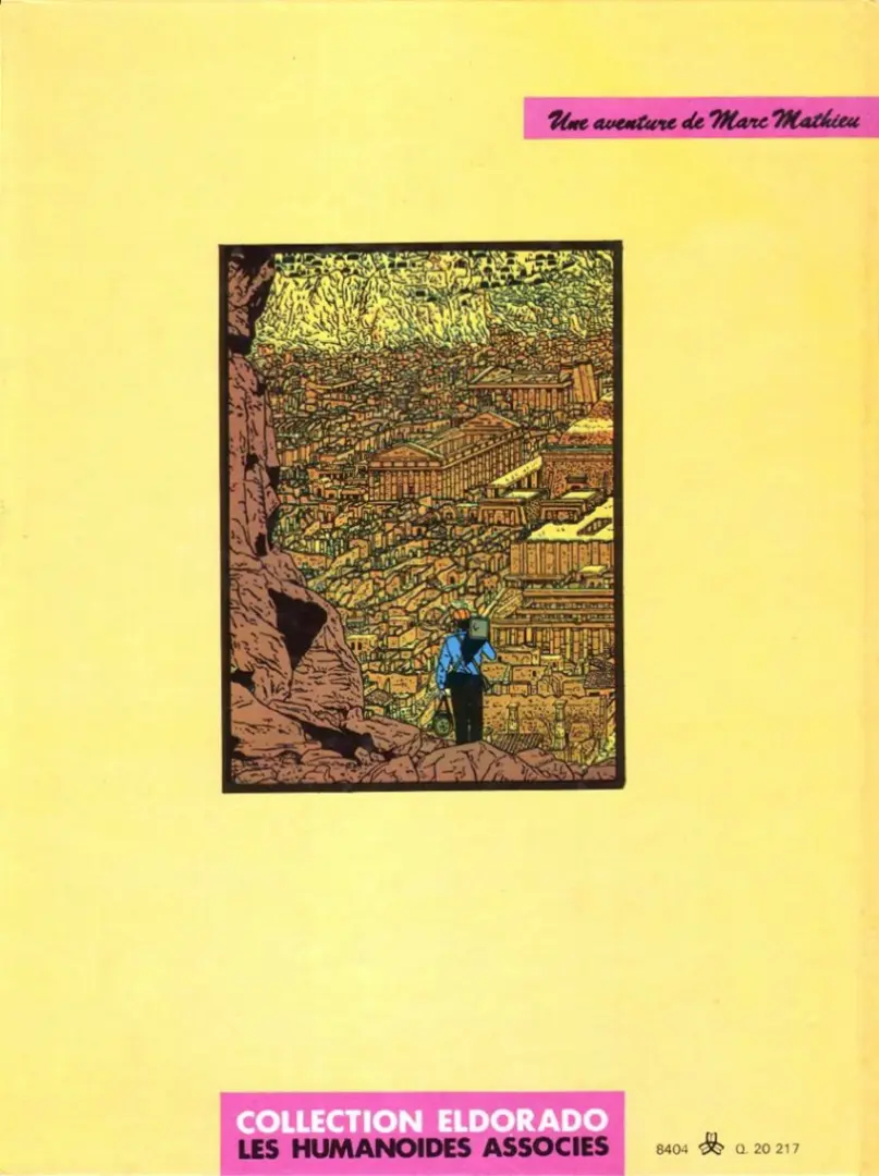 Verso de l'album Une aventure de Marc Mathieu Tome 2 Le faucon de Mû