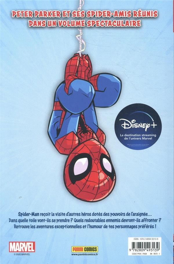 Verso de l'album Marvel Super Hero Adventures Spider-man