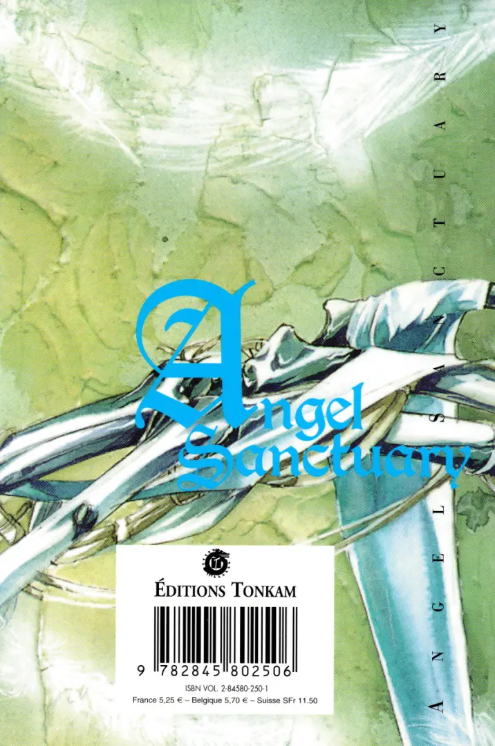 Verso de l'album Angel Sanctuary 18
