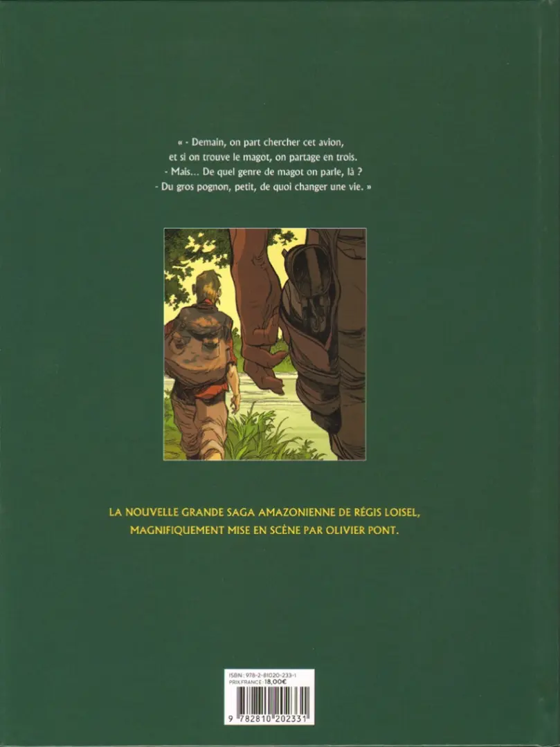 Verso de l'album Un putain de Salopard Tome 2 O Maneta