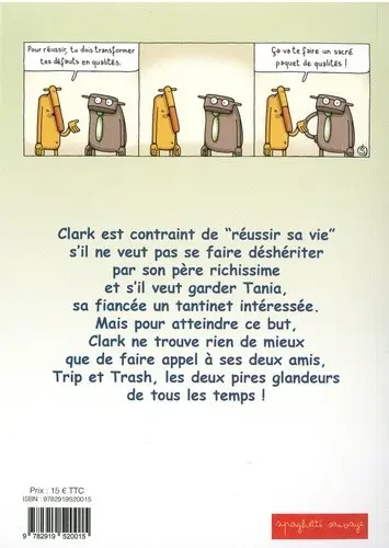 Verso de l'album Trip & Trash Comment réussir sans se fatiguer